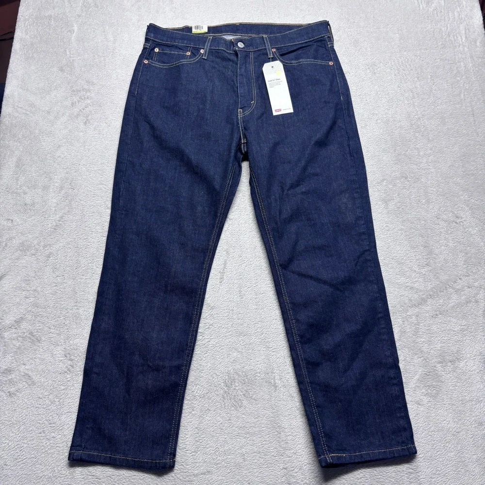 NWT Levis 541 Athletic Taper Jeans Mens 36x30 Dark Wash Blue Stretch Denim